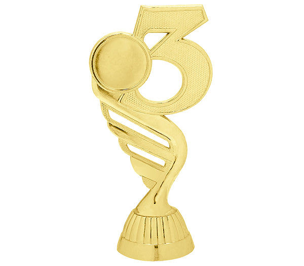 Figurine din plastic auriu FP403 Locul 3