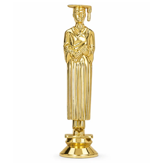 Figurine din plastic auriu F105 Absolvent
