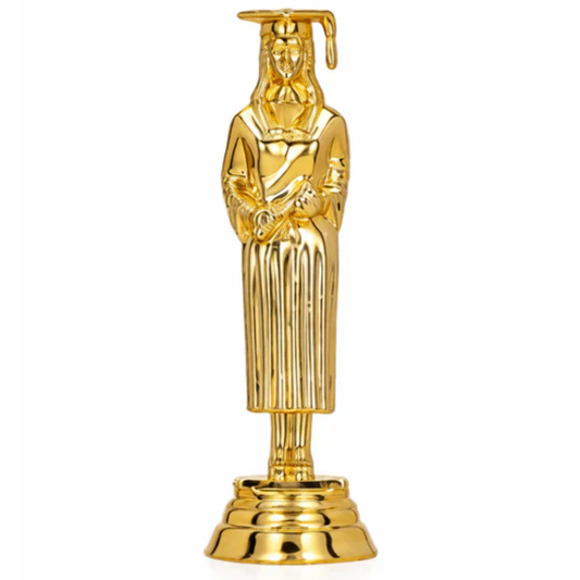 Figurine din plastic auriu F106 Absolventa