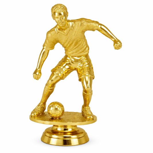 Figurine din plastic auriu F751 Fotbal