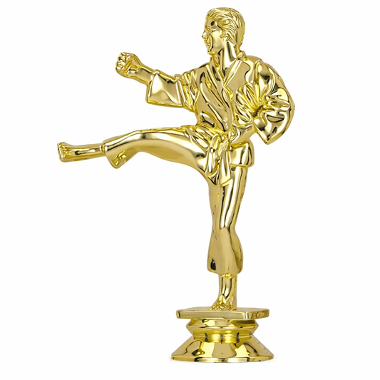 Figurina din plastic auriu F56 Karate
