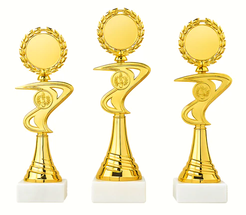 Trofeu Standard Seria 6438 disponibil in 3 dimensiuni