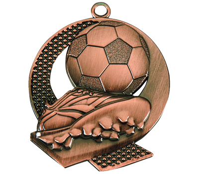 Medalie Fotbal E253 Ø50 mm bronz