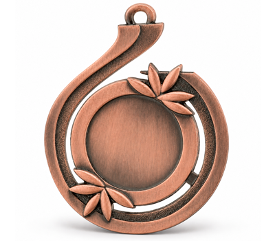 Medalie E509 bronz pentru competitii, personalizabila.