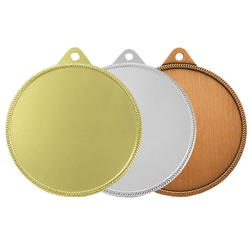 Medalii E605 aur, argint si bronz