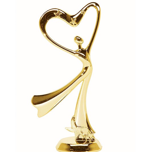 Figurina din plastic auriu F205 Dans