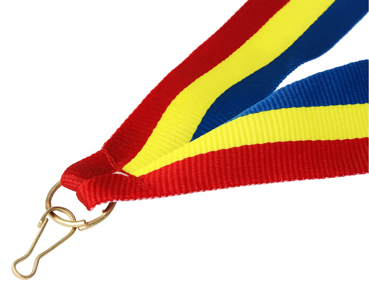 Panglica tricolora Rosu Galben Albastru pentru medalii